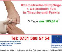 Plochingen Fußpflege Ausbildung und French Gel Füße Plochingen 3Tage