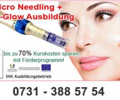 Microneedling Ausbildung zertifiziert und BB Glow zertifiziert Günzburg