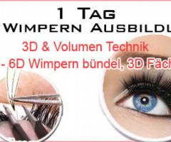 3D Wimpern Volumen Kurs Günzburg Günzburg