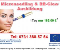 Microneedling Ausbildung zertifiziert und BB Glow zertifiziert Karlsruhe