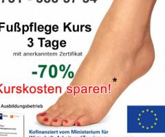 Herbrechtingen Fußpflege Ausbildung Herbrechtingen 2Tage