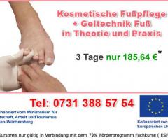 Denkendorf Fußpflege Ausbildung und French Gel Füße Denkendorf 3Tage