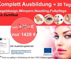 Nageldesign Ausbildung mit Zertifikat Bereich Kosmetik Ravensburg