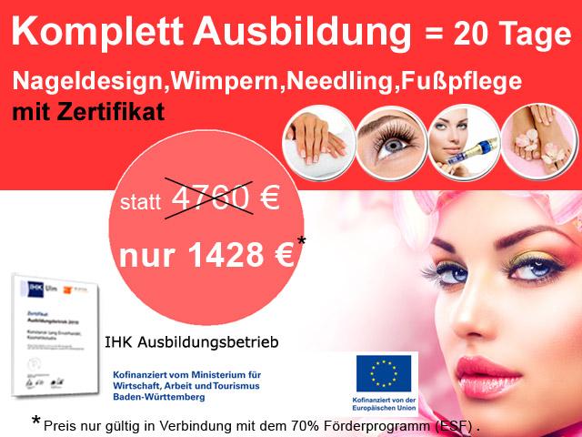 Nageldesign Ausbildung mit Zertifikat Bereich Kosmetik Freiburg im Breisgau