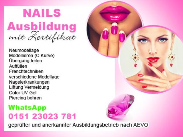 Komplette Ausbildung Nageldesign Ellwangen (Jagst) Ellwangen (Jagst)