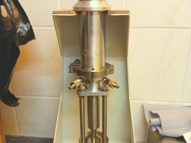 Perlmühle Wechselaufsatz mit Keramikperlen + Dissolver Wangen im Allgäu