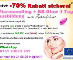 Heidenheim an der Brenz Microneedling Ausbildung zertifiziert und BB Glow Ausbildung Heidenheim an der Brenz