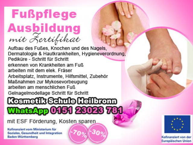 Ausbildung Fußpflege zertifiziert 3 Tage Bad Friedrichshall Bad Friedrichshall