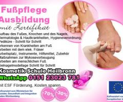 Sinsheim Ausbildung Fußpflege zertifiziert 3 Tage Sinsheim
