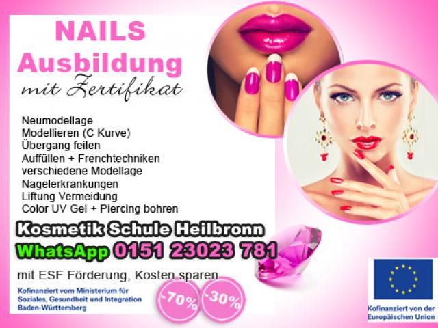 Nageldesign Ausbildung mit Zertifikat Bruchsal Bruchsal