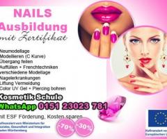 Ulm Nageldesign Ausbildung mit Zertifikat 16 Tage