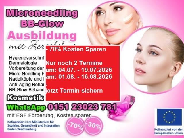 Microneedling Schulung in ULM und NEU-ULM Neu-Ulm