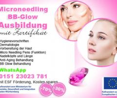 Tübingen Microneedling Ausbildung zertifiziert und BB Glow Ausbildung Tübingen