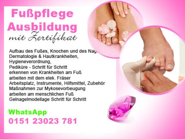 Fußpflege Grundausbildung zertifiziert 3 Tage Aalen Aalen