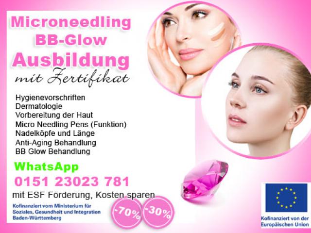 Microneedling & BB Glow Ausbildung 2in1 Kurs Laupheim Laupheim