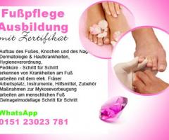 Neu-Ulm Fußpflege Grundausbildung zertifiziert 3 Tage Neu-Ulm