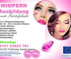 Günzburg Wimpernlifting Schulung mit Zertifikat Günzburg